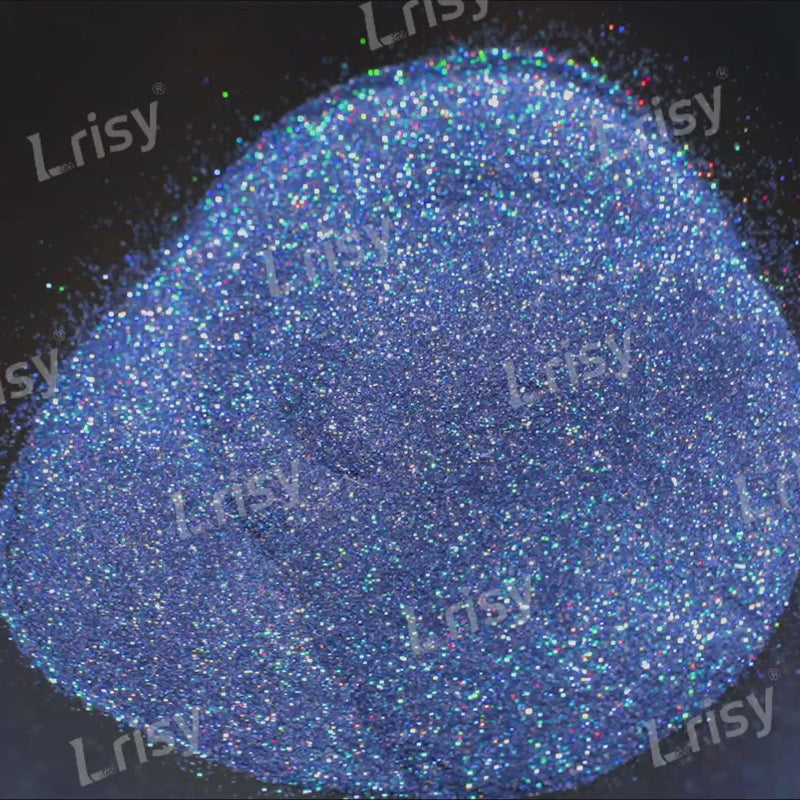 0.2mm Holographic Sea Blue Extra Fine Glitter (Ultra-thin) LB0709