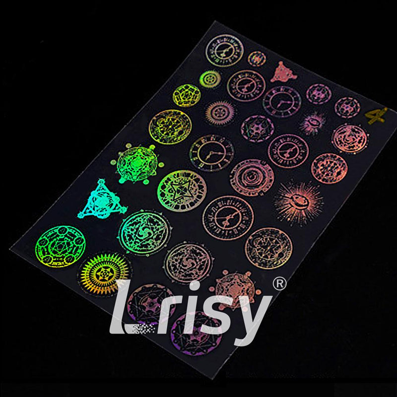Lrisy (6 Pcs) Resin Supplies Set Resin Stickers
