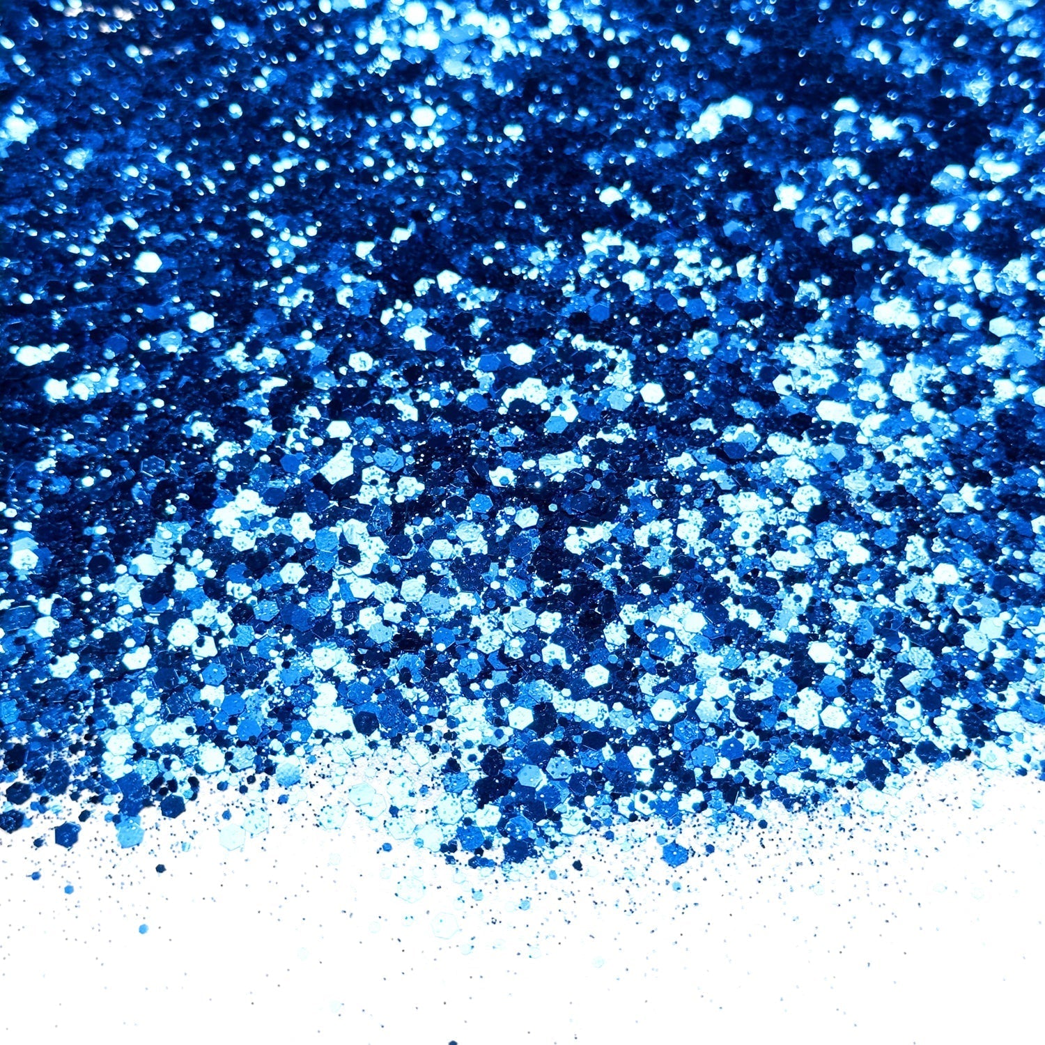 General Mixed Sapphire Blue Glitter Pure Color B0705
