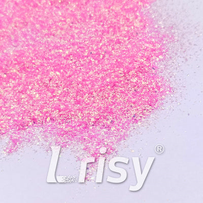 Iridescent Tender Pink Professional Cosmetic Cellophane Glitter Shards (Flakes) FCH18 2x2