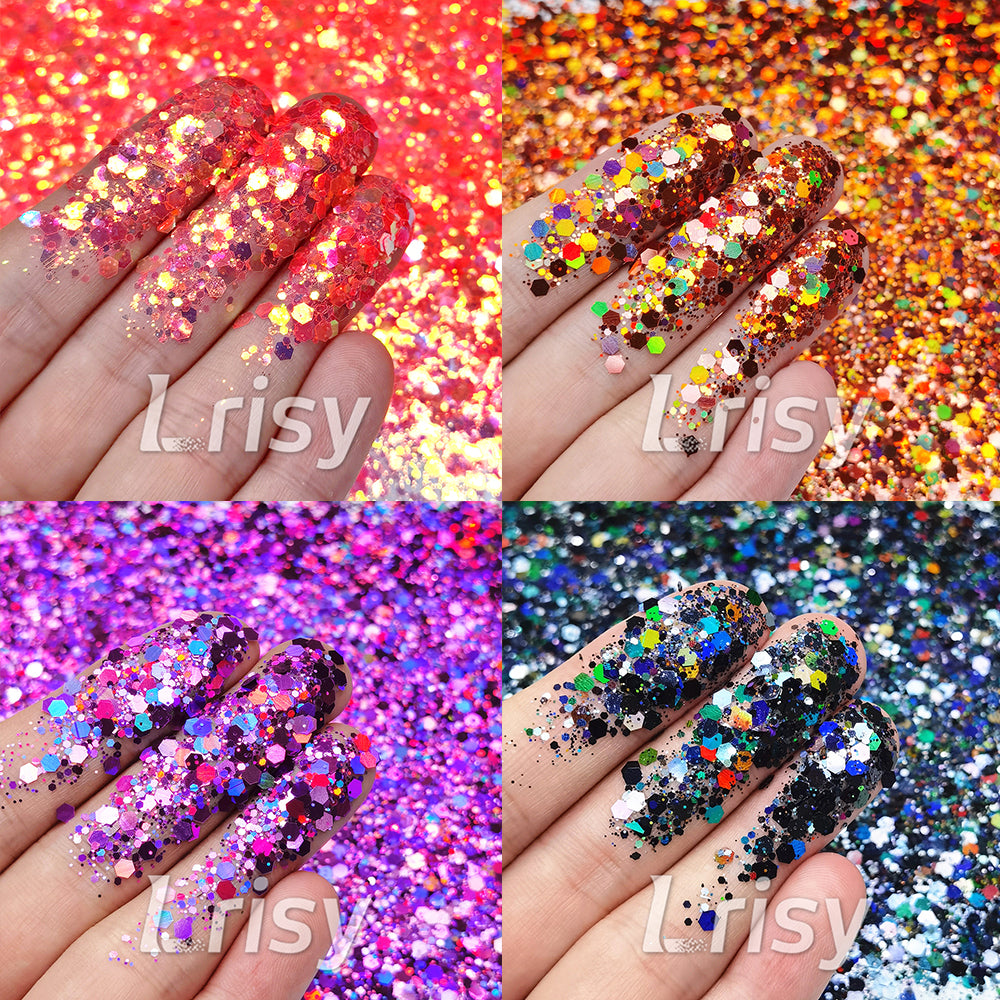 Lrisy Halloween Glitter Special Set/Kits Total 120g