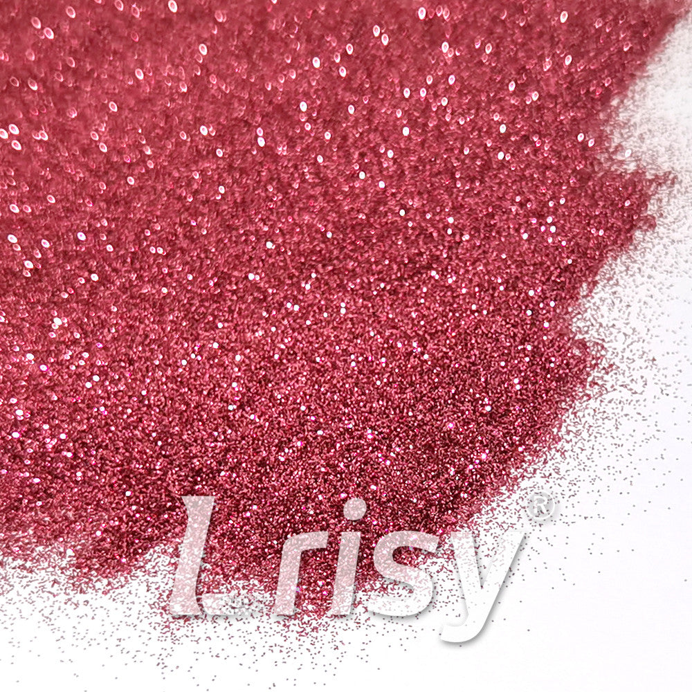 0.2mm Coral Red Professional Cosmetic Glitter For Lip Gloss, Lipstick FCH913