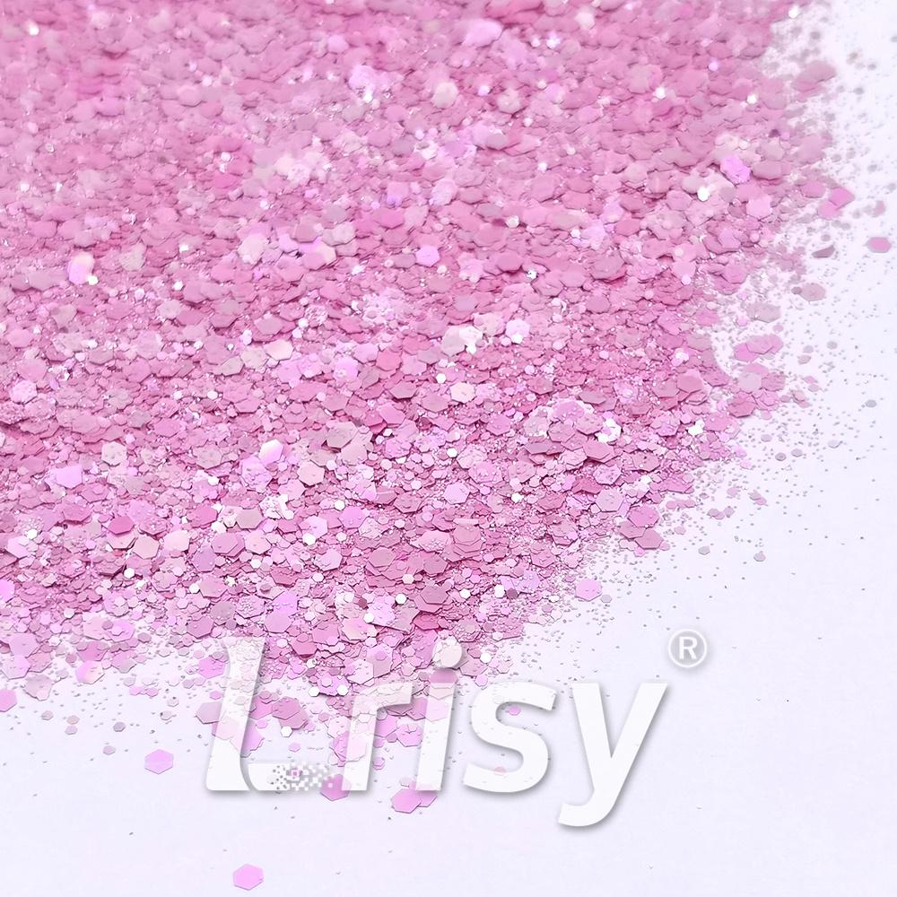 Macaron Color General Mixed Pink Glitter FC-E8056