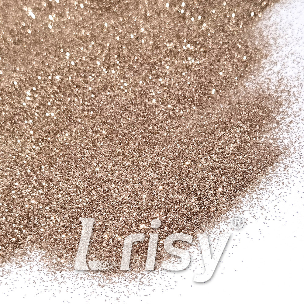 0.2mm Champagne Gold Professional Cosmetic Glitter For Lip Gloss, Lipstick FCH215