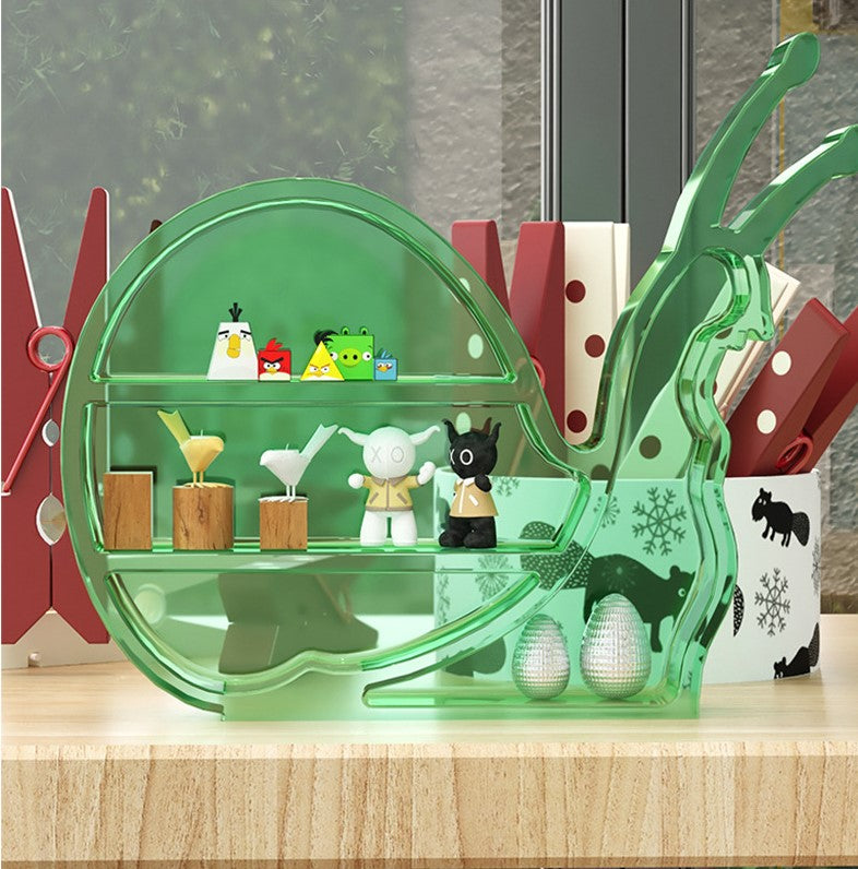 Stereo Snail Double-Layer Storage Box Resin Mold M-DGLY-WNH001