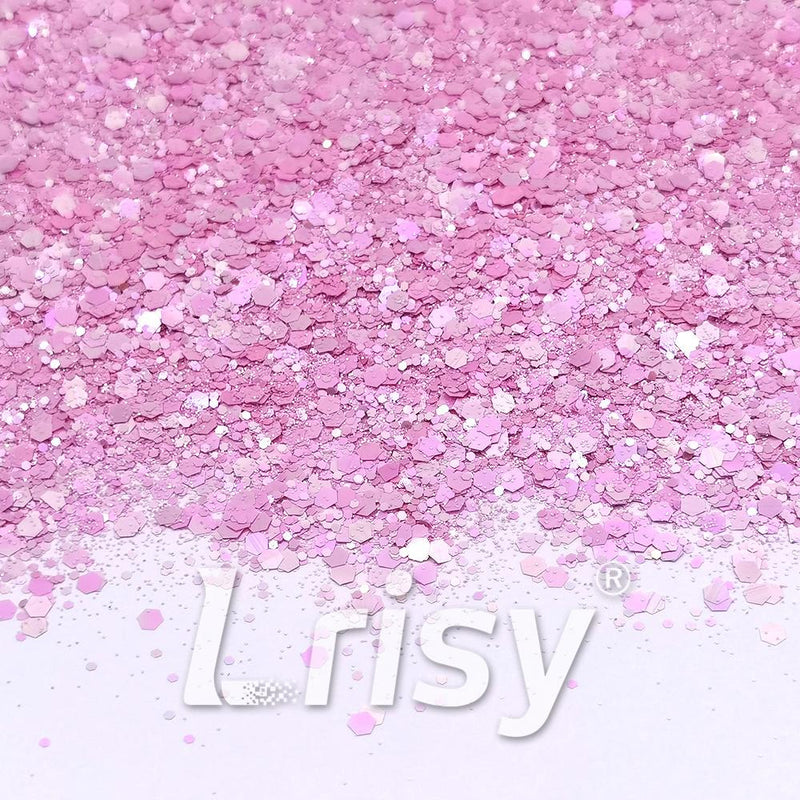 Macaron Color General Mixed Pink Glitter FC-E8056