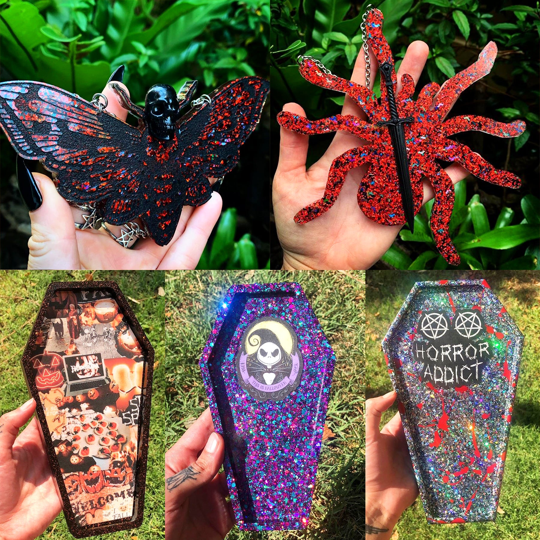 Lrisy Halloween Glitter Special Set/Kits Total 120g