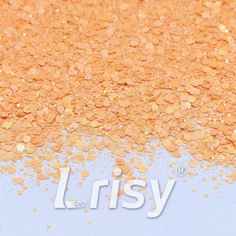Macaron Color General Mixed Orange Glitter FC-E8037
