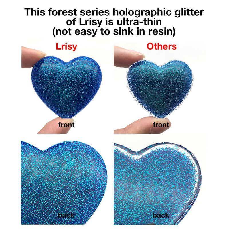 0.2mm Forest Iridescent Glitter Powder LSB006