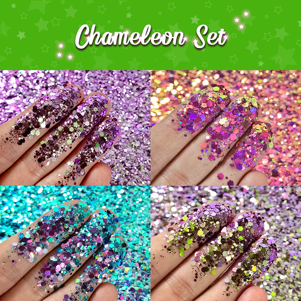 Rose/Gold Color Shift Chameleon Premium Glitter, Multi-Purpose Glitter –  PatchPartyClub