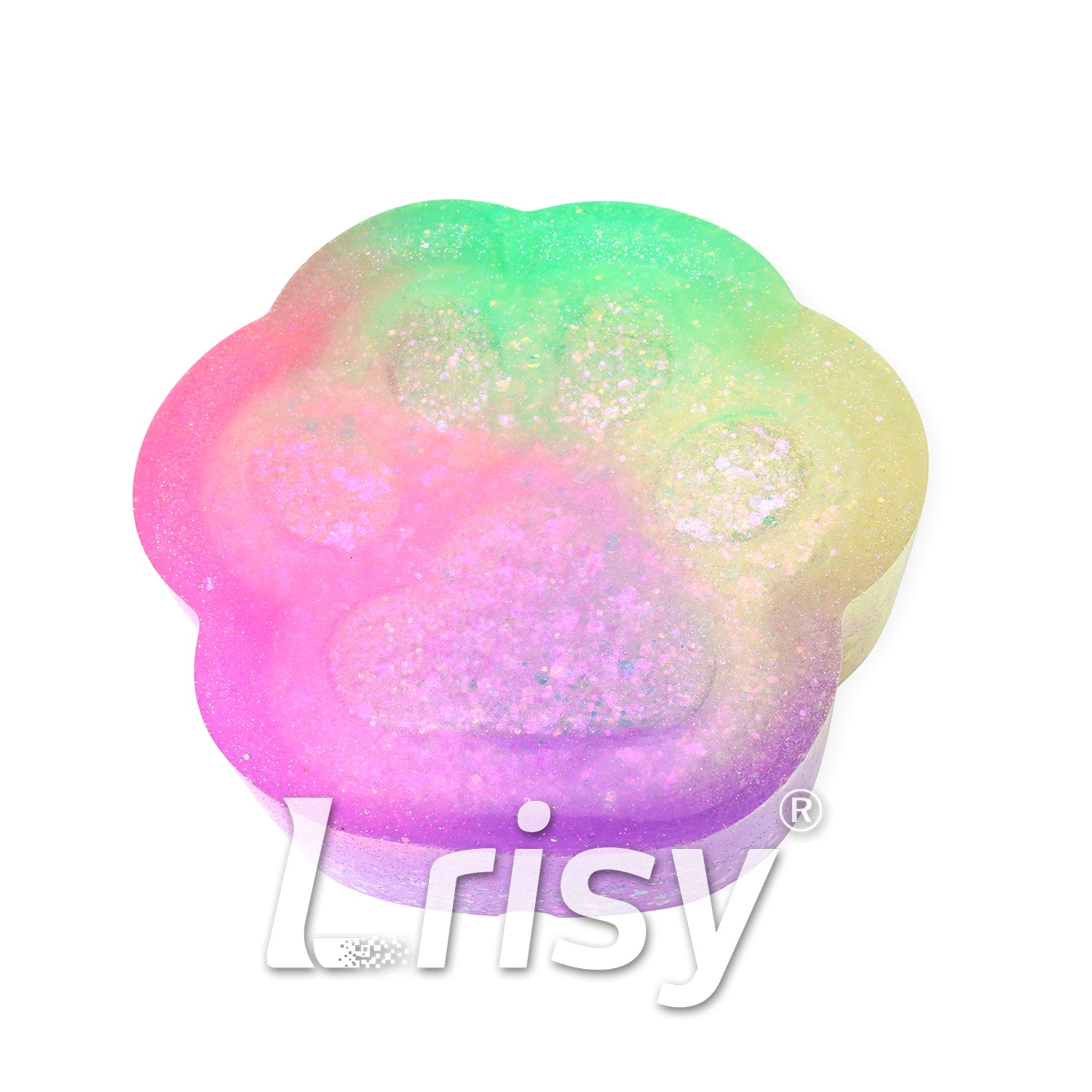 Lrisy Soft Rainbow Glitter Set/Kits 12 Colors (Total 120g)
