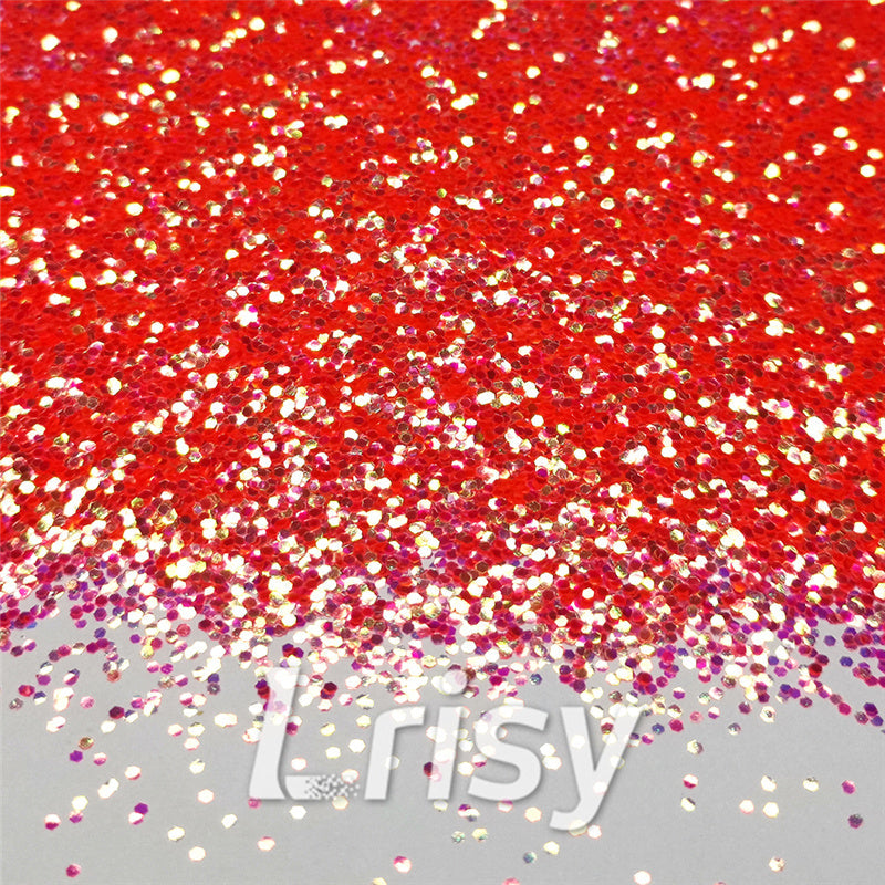 1mm Hexagon Shaped Iridescent Chunky Glitter FC334