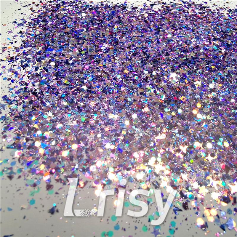 Custom Mixed Galaxy Iridescent Glitter YH01 (By Chris.e KC)