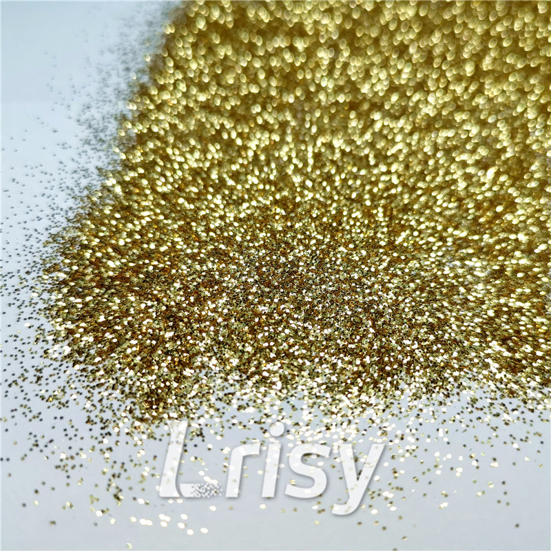 0.2mm hexagon gold cosmetic grade biodegradable glitter in bulk BIO002