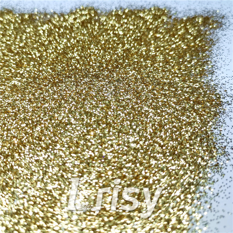 0.2mm hexagon gold cosmetic grade biodegradable glitter in bulk BIO002