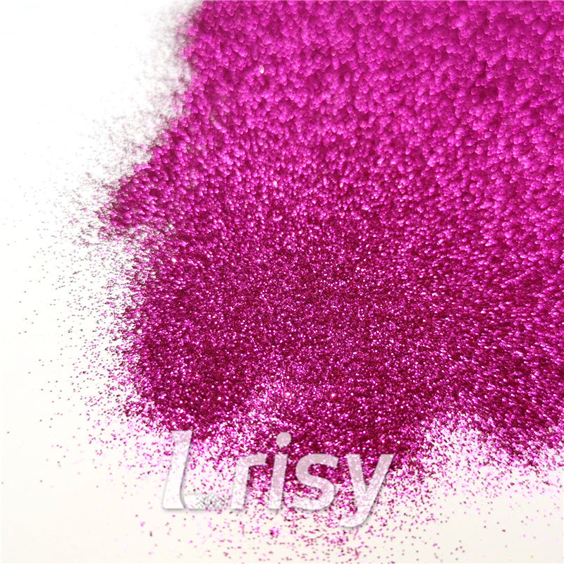 0.2mm hexagon rose red cosmetic grade biodegradable glitter in bulk BIO009