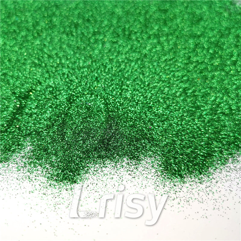 0.2mm hexagon green cosmetic grade biodegradable glitter in bulk BIO006