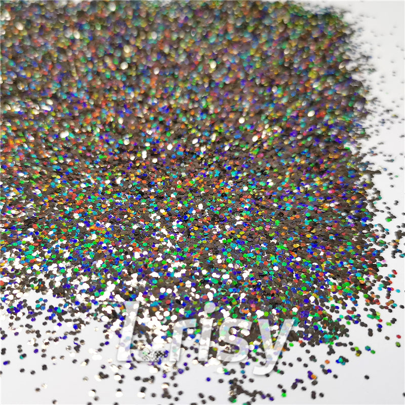 0.8mm Hexagon Cosmetic Grade Holographic Brown Glitter SLG012