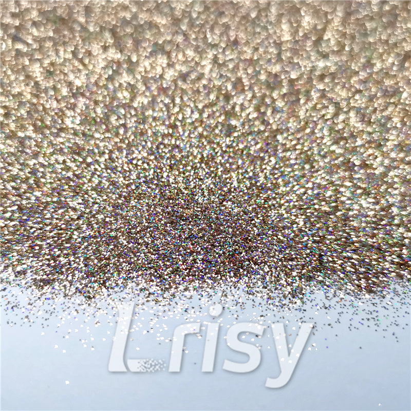 0.2mm Holographic Pigment Sand Gold Glitter Cosmetic Grade SLG002