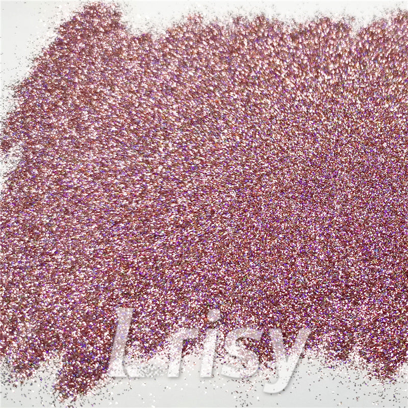 0.2mm Holographic Pigment Pink Glitter Cosmetic Grade SLG006