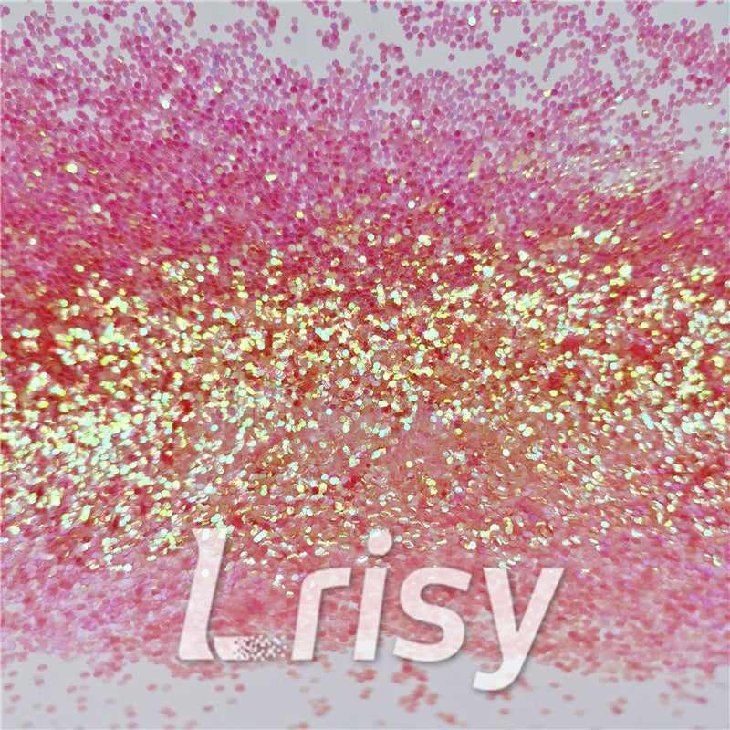 1mm Hexagon Shapes Rose Pink Chunky Glitter C018