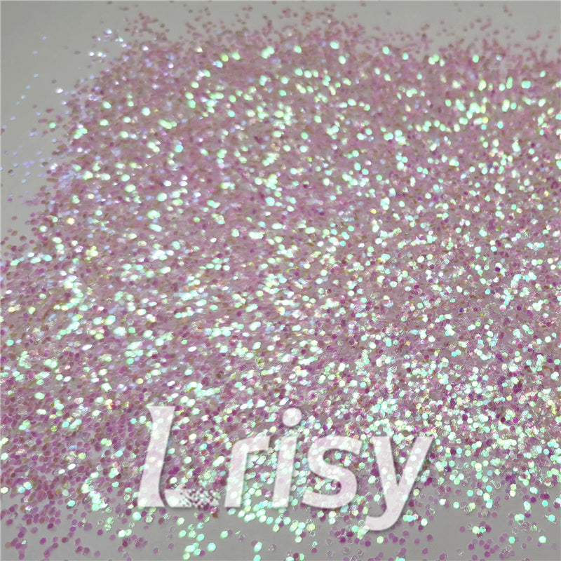 1mm Hexagon Shapes Dream Pink Chunky Glitter C003