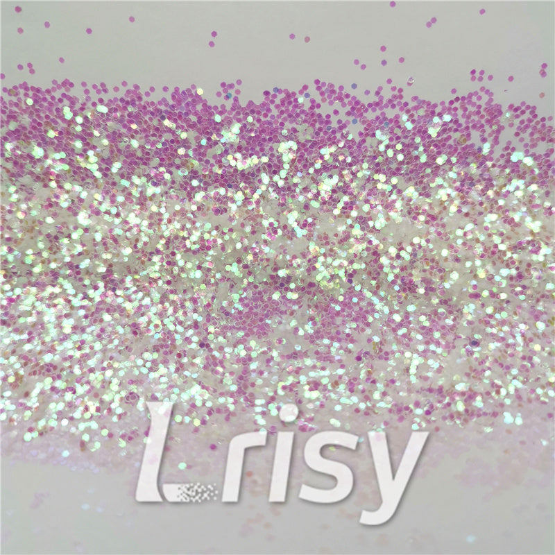 1mm Hexagon Shapes Dream Pink Chunky Glitter C003