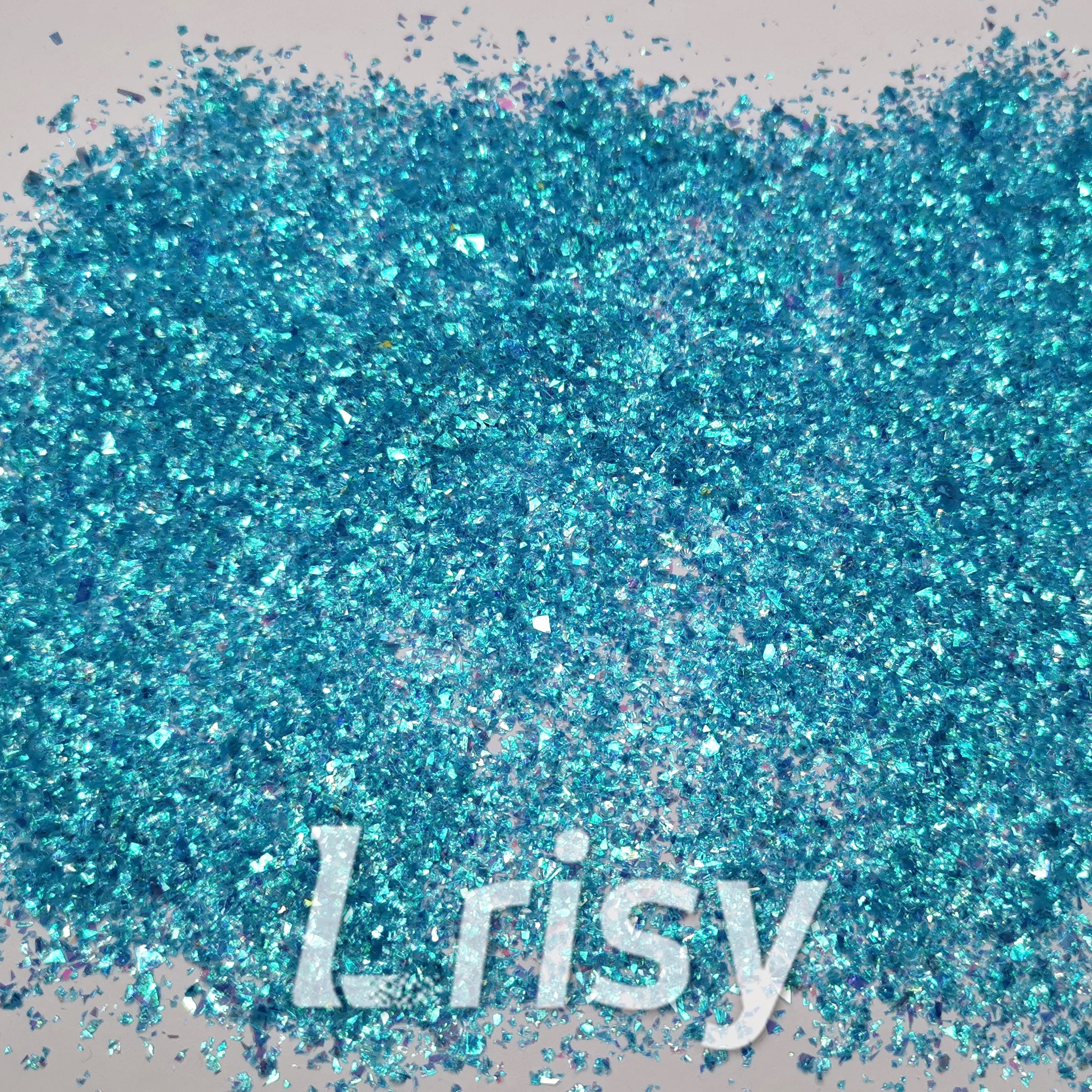 Iridescent Cellophane Glitter Shards (Flakes) C011 2x2