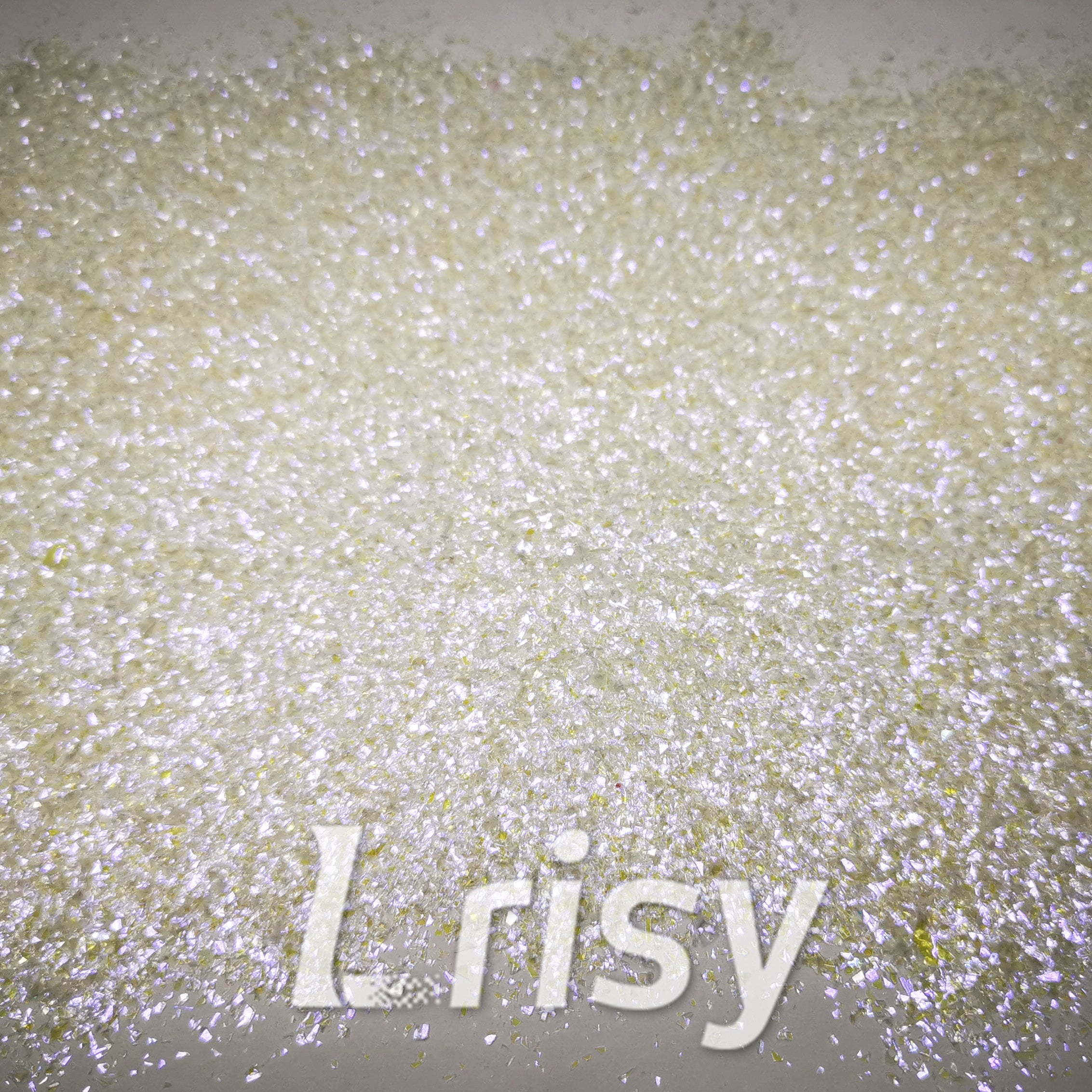 Iridescent Cellophane Glitter Shards (Flakes) C014 2x2