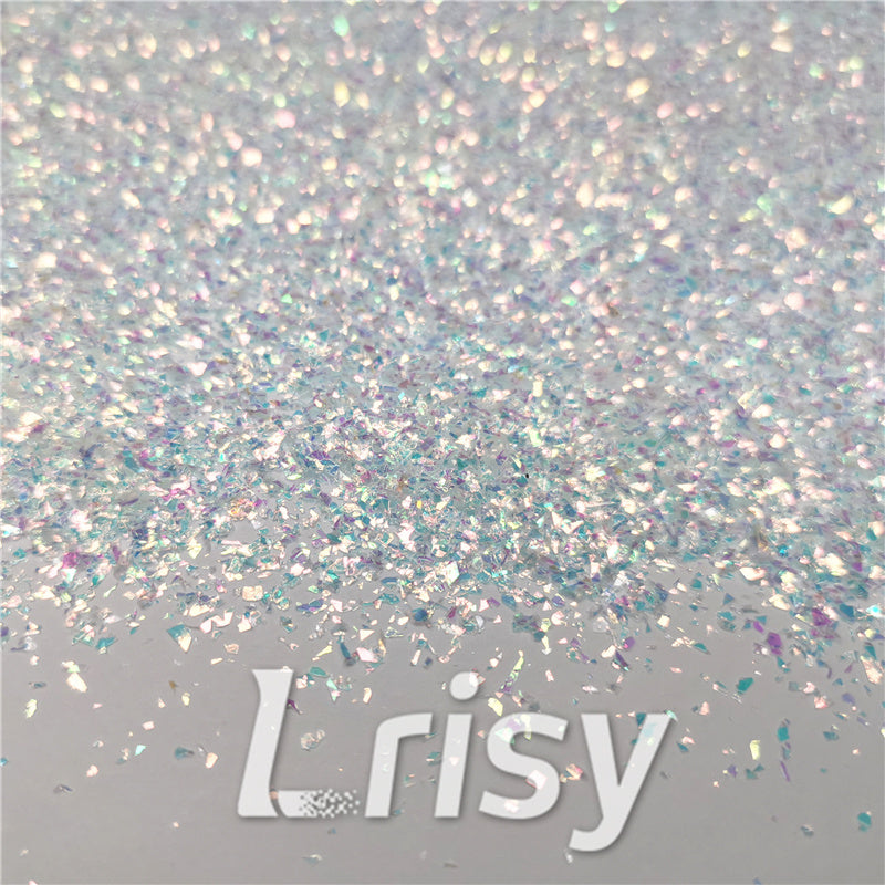 Iridescent Cellophane Glitter Shards (Flakes) C021 2x2