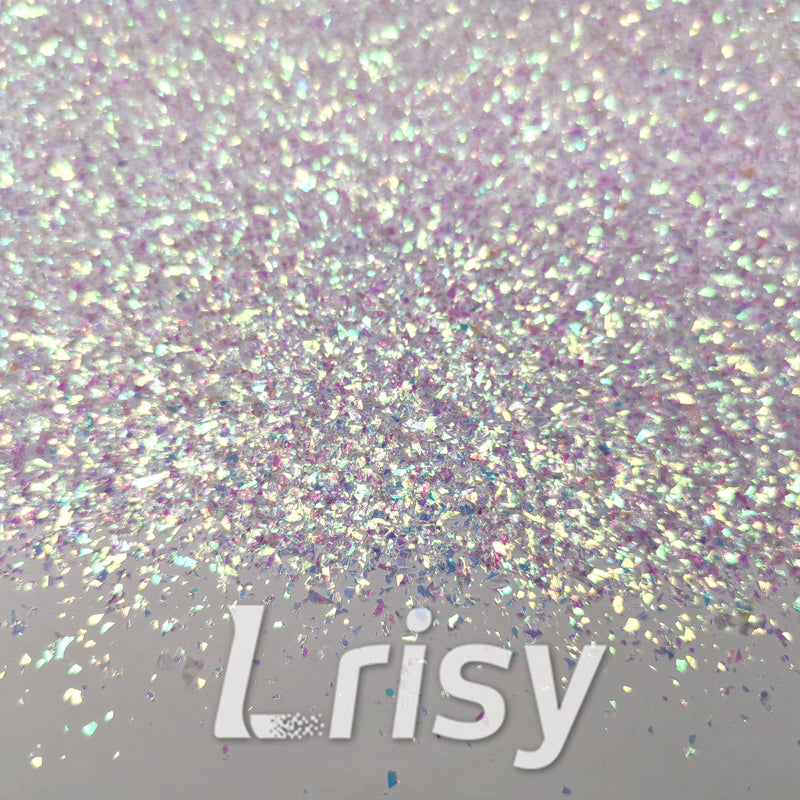 Iridescent Cellophane Glitter Shards (Flakes) C004 2x2