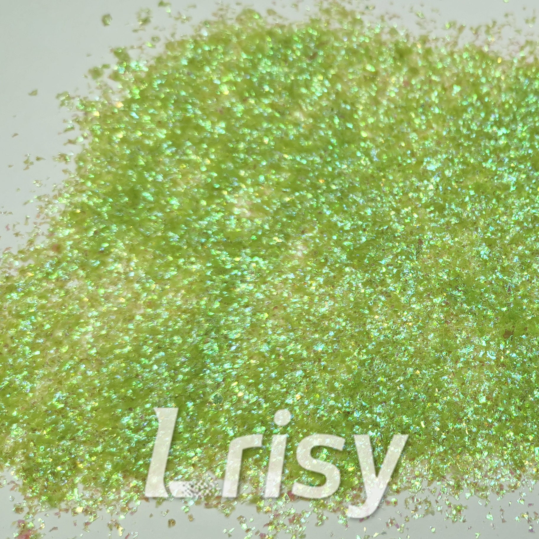 Iridescent Cellophane Glitter Shards (Flakes) C010 2x2