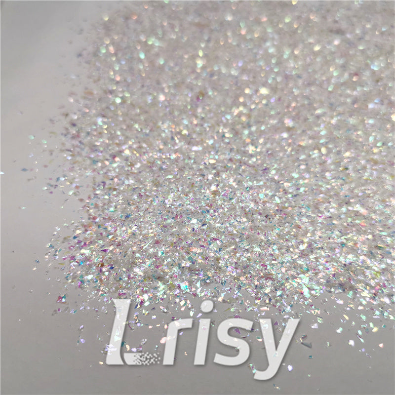 Iridescent Cellophane Glitter Shards (Flakes) C022 2x2