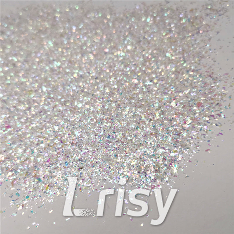 Iridescent Cellophane Glitter Shards (Flakes) C022 2x2