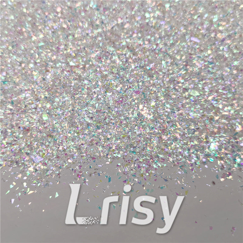 Iridescent Cellophane Glitter Shards (Flakes) C022 2x2
