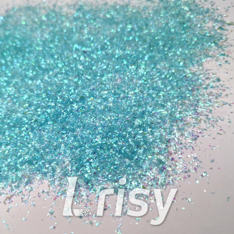 Iridescent Cellophane Glitter Shards (Flakes) C007 2x2