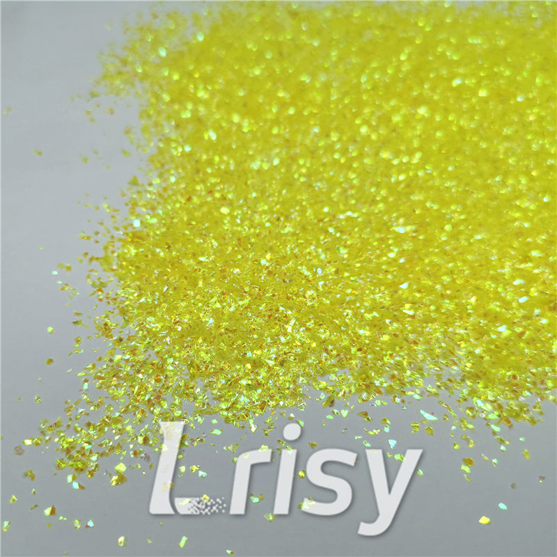Iridescent Cellophane Glitter Shards (Flakes) C050 2x2