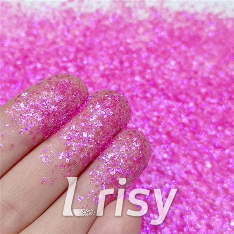 Iridescent Cellophane Glitter Shards (Flakes) C049 2x2