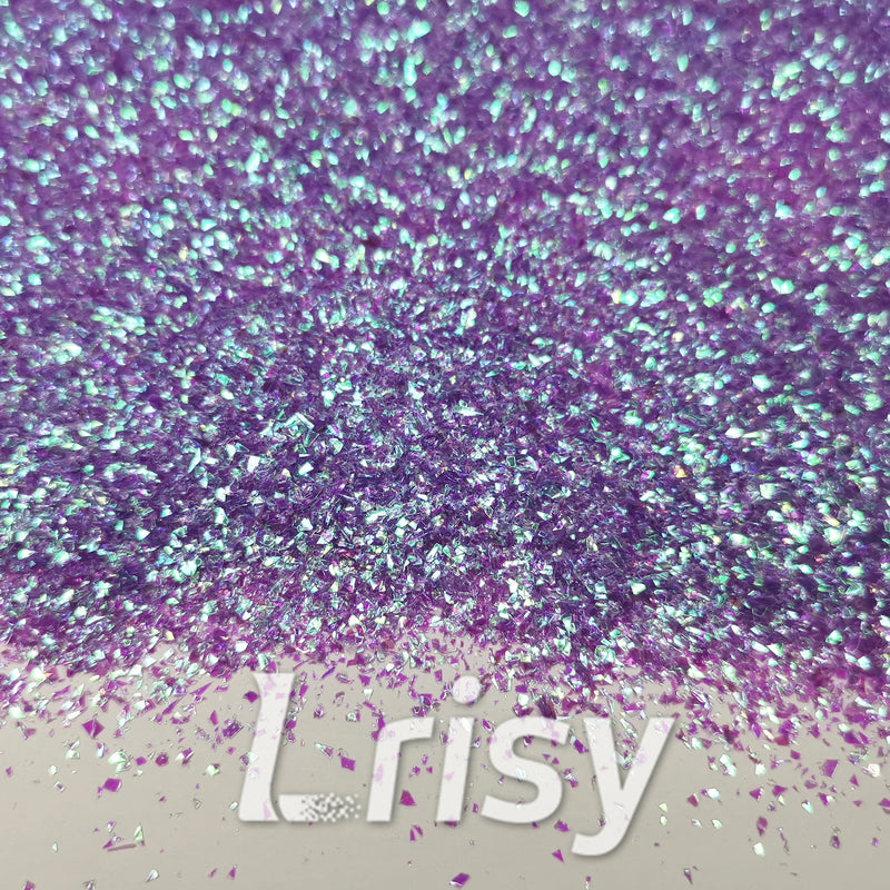 Iridescent Cellophane Glitter Shards (Flakes) C006 2x2