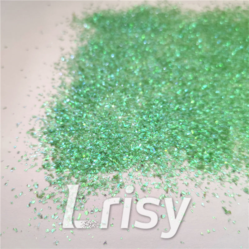 Iridescent Cellophane Glitter Shards (Flakes) C013 2x2