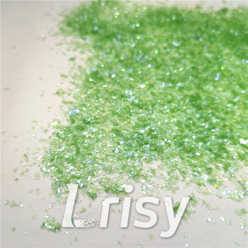 Iridescent Cellophane Glitter Shards (Flakes) C043 2x2