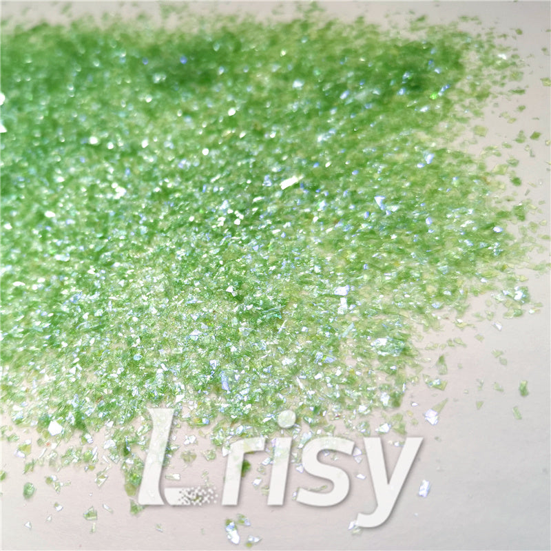 Iridescent Cellophane Glitter Shards (Flakes) C043 2x2