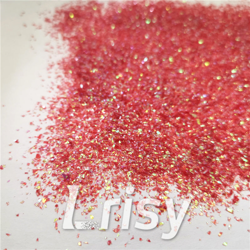 Iridescent Cellophane Glitter Shards (Flakes) C008 2x2