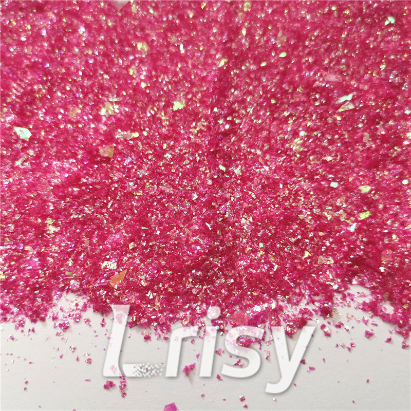 Iridescent Cellophane Glitter Shards (Flakes) C009 2x2