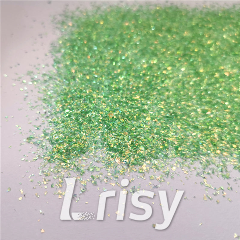 Iridescent Cellophane Glitter Shards (Flakes) C033 2x2