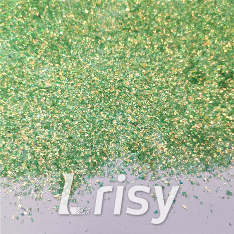Iridescent Cellophane Glitter Shards (Flakes) C033 2x2