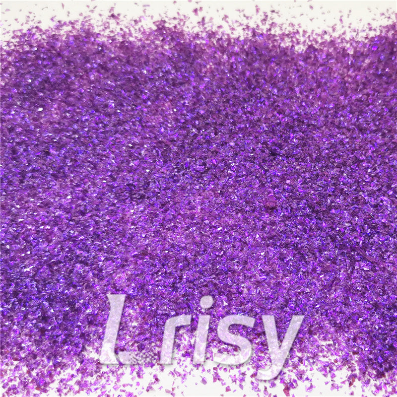 Iridescent Cellophane Glitter Shards (Flakes) C046 2x2