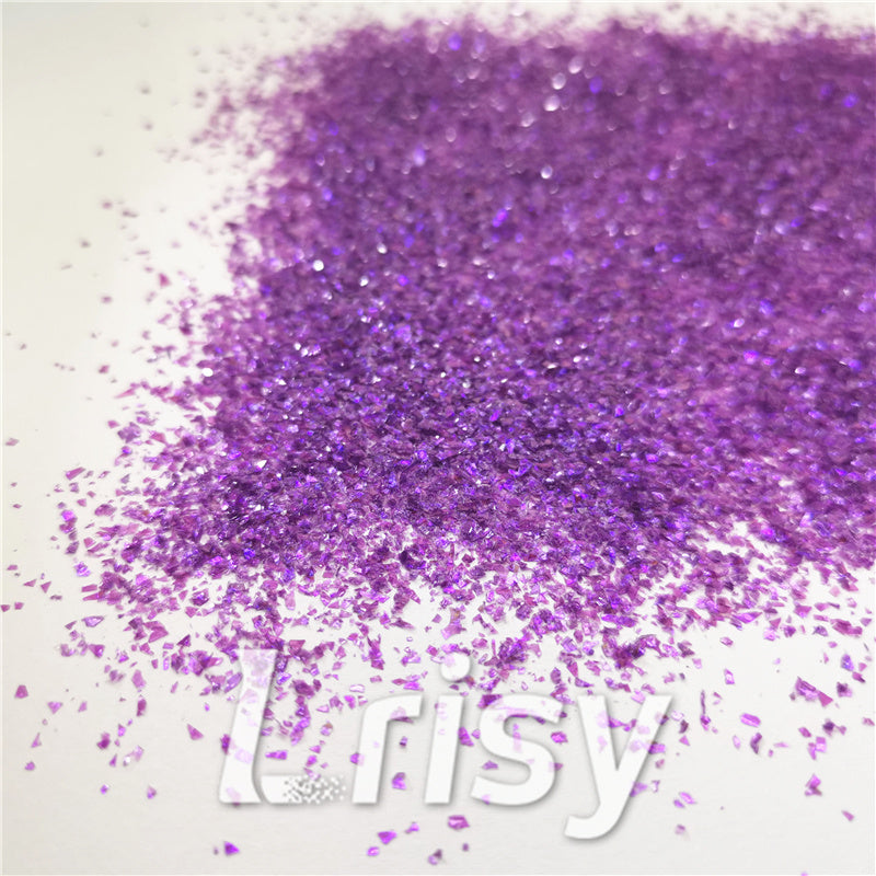 Iridescent Cellophane Glitter Shards (Flakes) C046 2x2