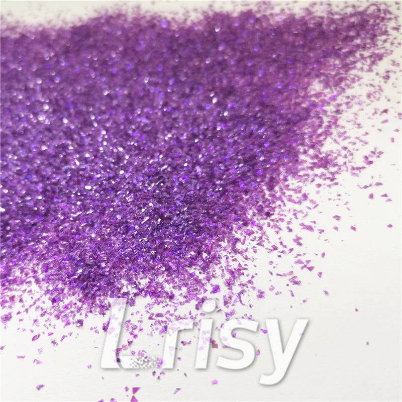 Iridescent Cellophane Glitter Shards (Flakes) C046 2x2