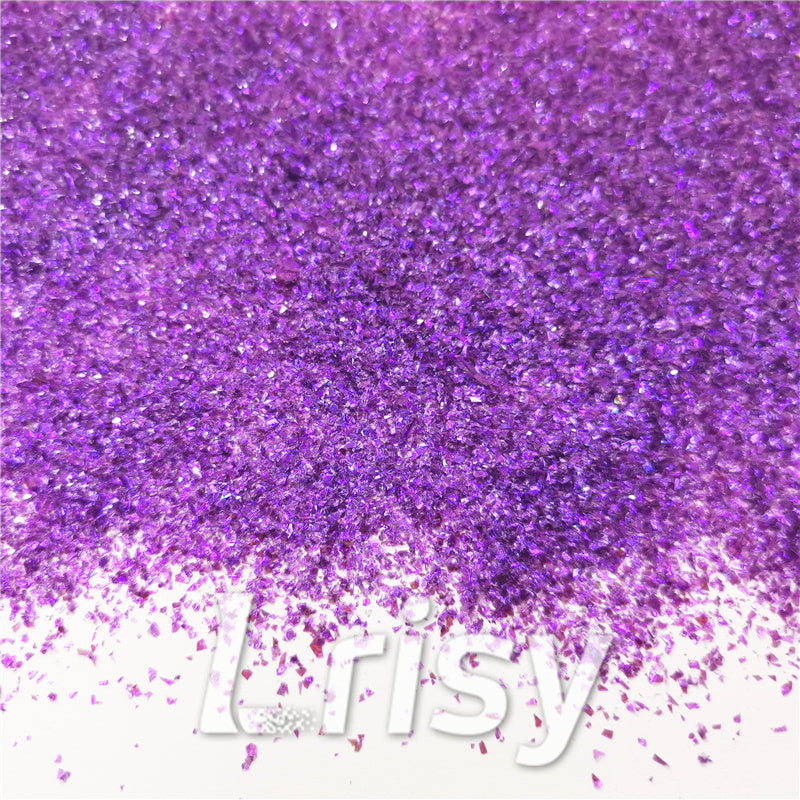 Iridescent Cellophane Glitter Shards (Flakes) C046 2x2